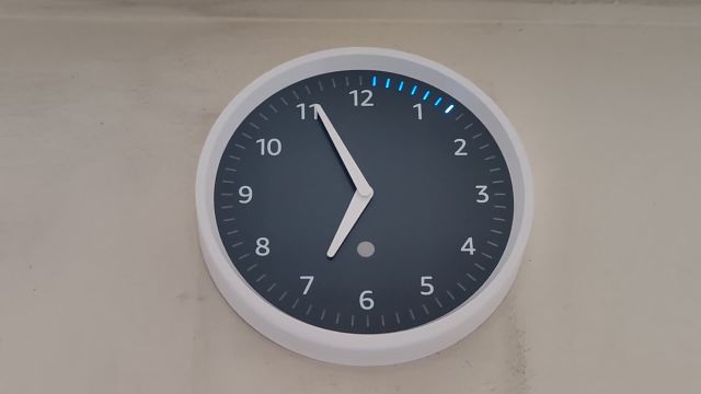 Alexa Wall Clock with Visible Timer Countdown