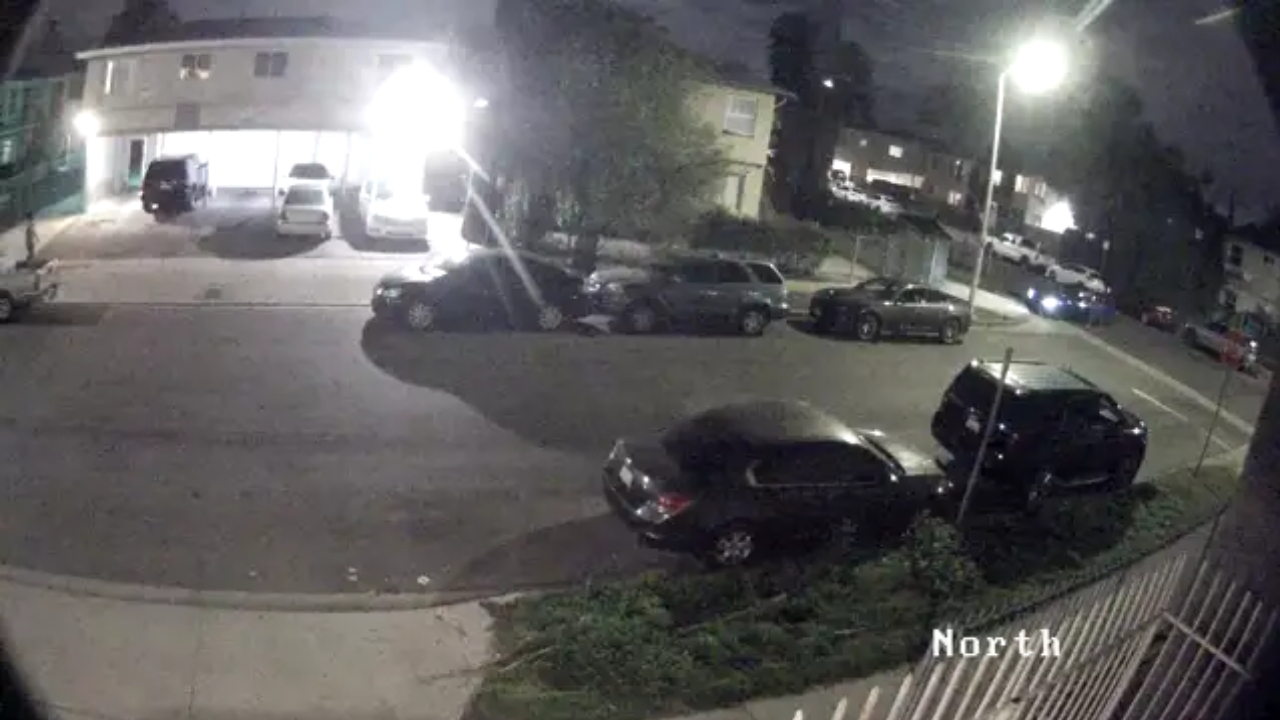 Car Accident (Raw Footage) in Panorama City